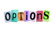 Options concept.