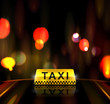 Taxi service in city