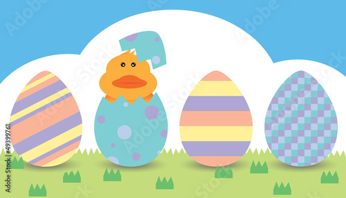 Illustration: Easter Duck Easter Duck