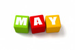 May Colored Cubes
