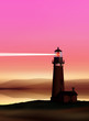 lighthouse near Atlantic seaboard
