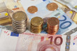 Euro Geldmünzen und Geldscheine - Euro Coins and bills