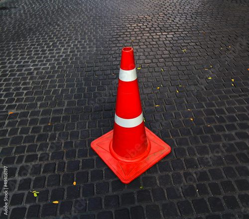Photo: Rubber cone. Rubber cone.