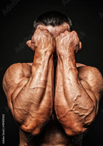 Photo: Model with strong hands Model with strong hands