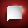 Abstract 3D Design - Speech bubble