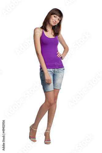 Photo: brunette full body brunette full body
