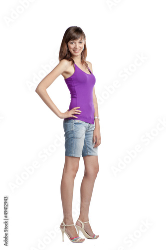 Photo: brunette full body brunette full body