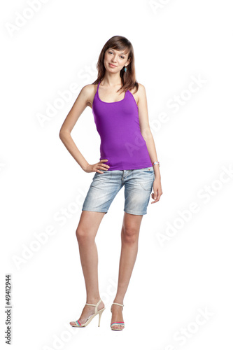Photo: brunette full body brunette full body
