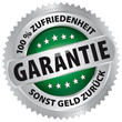 100% Zufriedenheit - Garantie - sonst Geld zurück