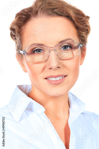 Photo: woman in spectacles woman in spectacles