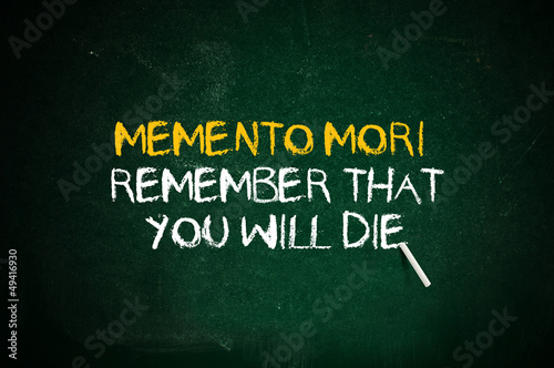 Photo: Memento Mori Memento Mori