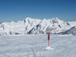 Ski area Toggenburg, view of Mt  Saentis