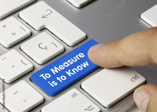 Photo: To measure is to Know keyboard key. Finger To measure is to Know keyboard key. Finger