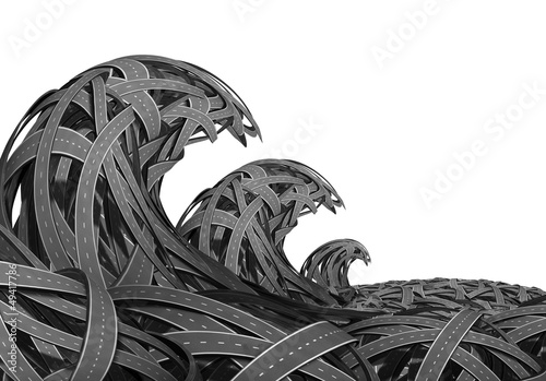 Illustration: Challenging Journey Challenging Journey