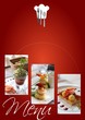 Illustration: Menu 3 images Fond Rouge 1 Menu 3 images Fond Rouge 1