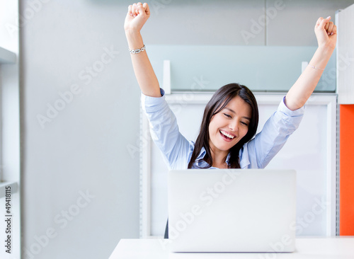 Photo: Successful business woman Successful business woman