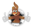 Osterhase mit Daumen hoch