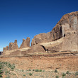 Red rocks in Arches National park