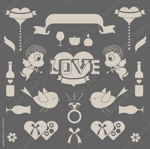 Vector: St valentine's day St valentine's day