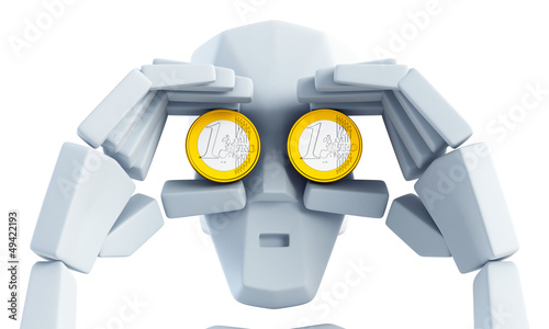 Illustration: looking for a money looking for a money