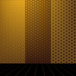 Vector: Golden Room with set seamless and wooden floor Golden Room with set seamless and wooden floor