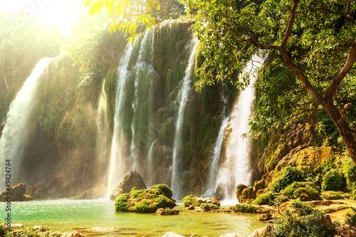Photo: Waterfall in Vietnam Waterfall in Vietnam