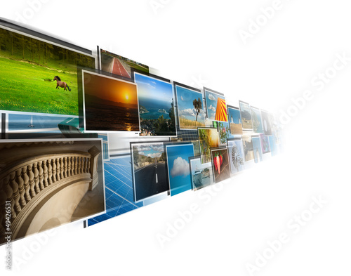 Photo: Perspective of images streaming from the deep Perspective of images streaming from the deep