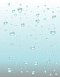 vector raindrops on windows