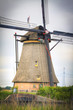 Dutch mills, in Kinderdijk, Holland