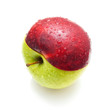Red green apple