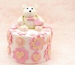 Tarta decorada con fondant