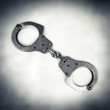 steel police handcuffs