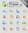 Stickers - Health and Fitness icons