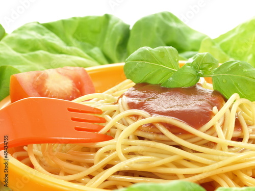 Photo: Pasta with tomato sauce Pasta with tomato sauce