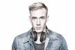 Photo: Portrait from a young dj Portrait from a young dj