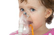 medical mask on baby face