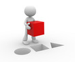 Red cube