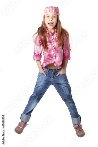 Photo: Fashion little girl Fashion little girl