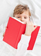 Girl reading book