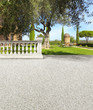 Garden terrace, tuscany