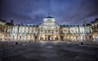 Louvre Museum night