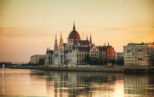 Photo: Hungarian Parliament building in Budapest Hungarian Parliament building in Budapest