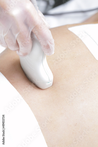 Photo: Ultrasound of abdomen. Ultrasound of abdomen.