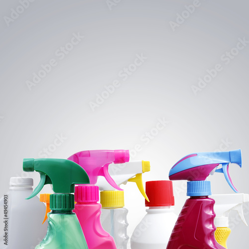 Photo: Cleaning bottles Cleaning bottles