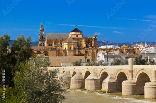 Photo: Bridge at Cordoba Spain Bridge at Cordoba Spain