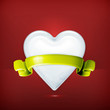 White heart, award