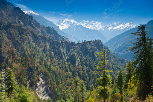 Photo: Himalayas landscape, Nepal Himalayas landscape, Nepal