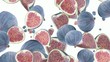 Falling Figs as background video (with Alpha)