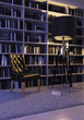 Black armchair
