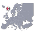 Europakarte Färöer